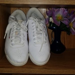Classic White Reebok Shoes